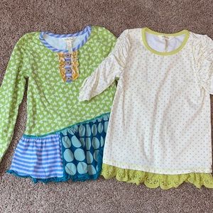 Two size 6 Matilda Jane tops